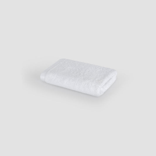 Toalla de cara blanca de bambú Momo Cotton – suave, absorbente, secado rápido y sostenible